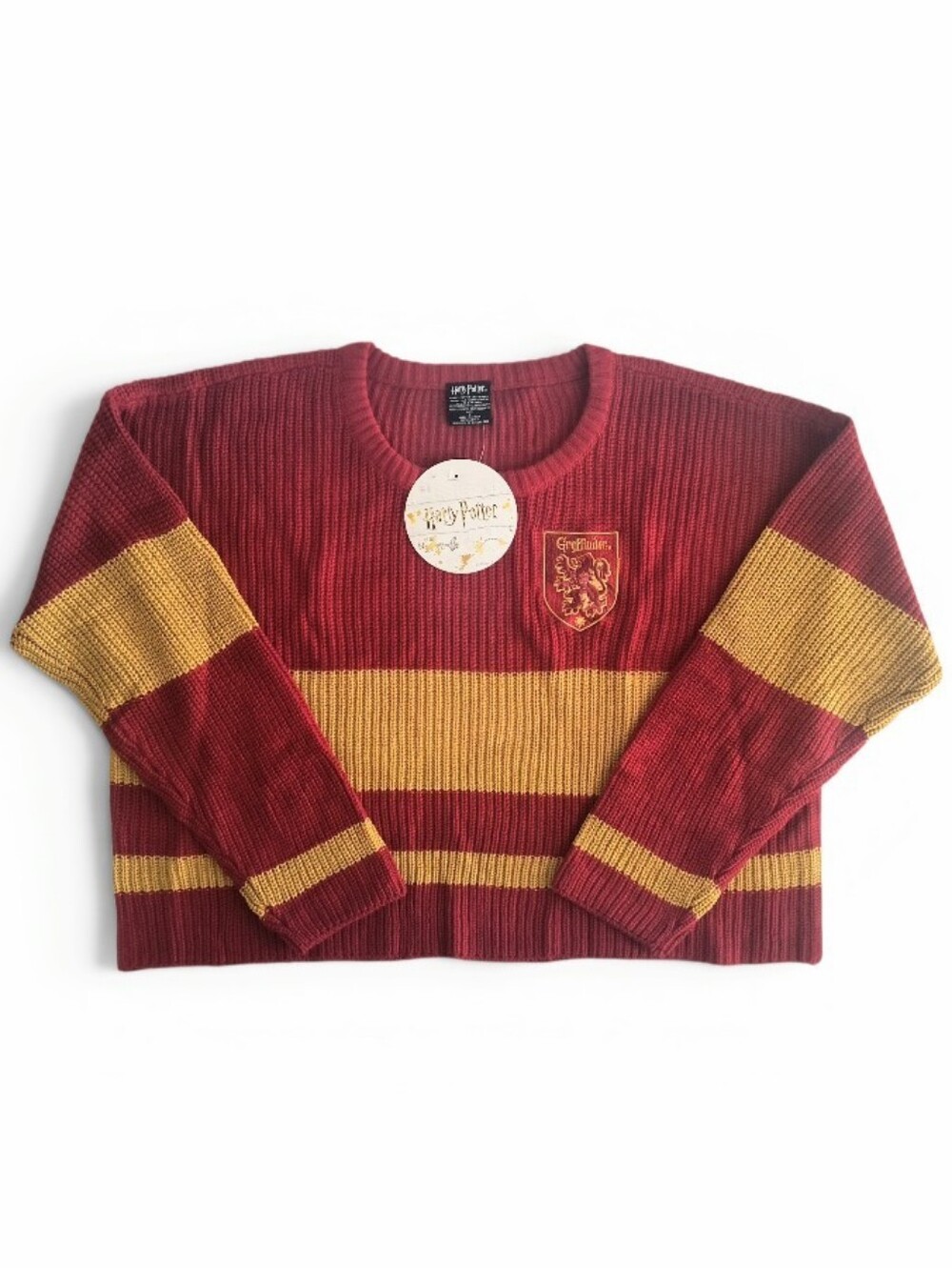 Harry Potter Gryffindor Quidditch Plus Size Sweater Size 2X